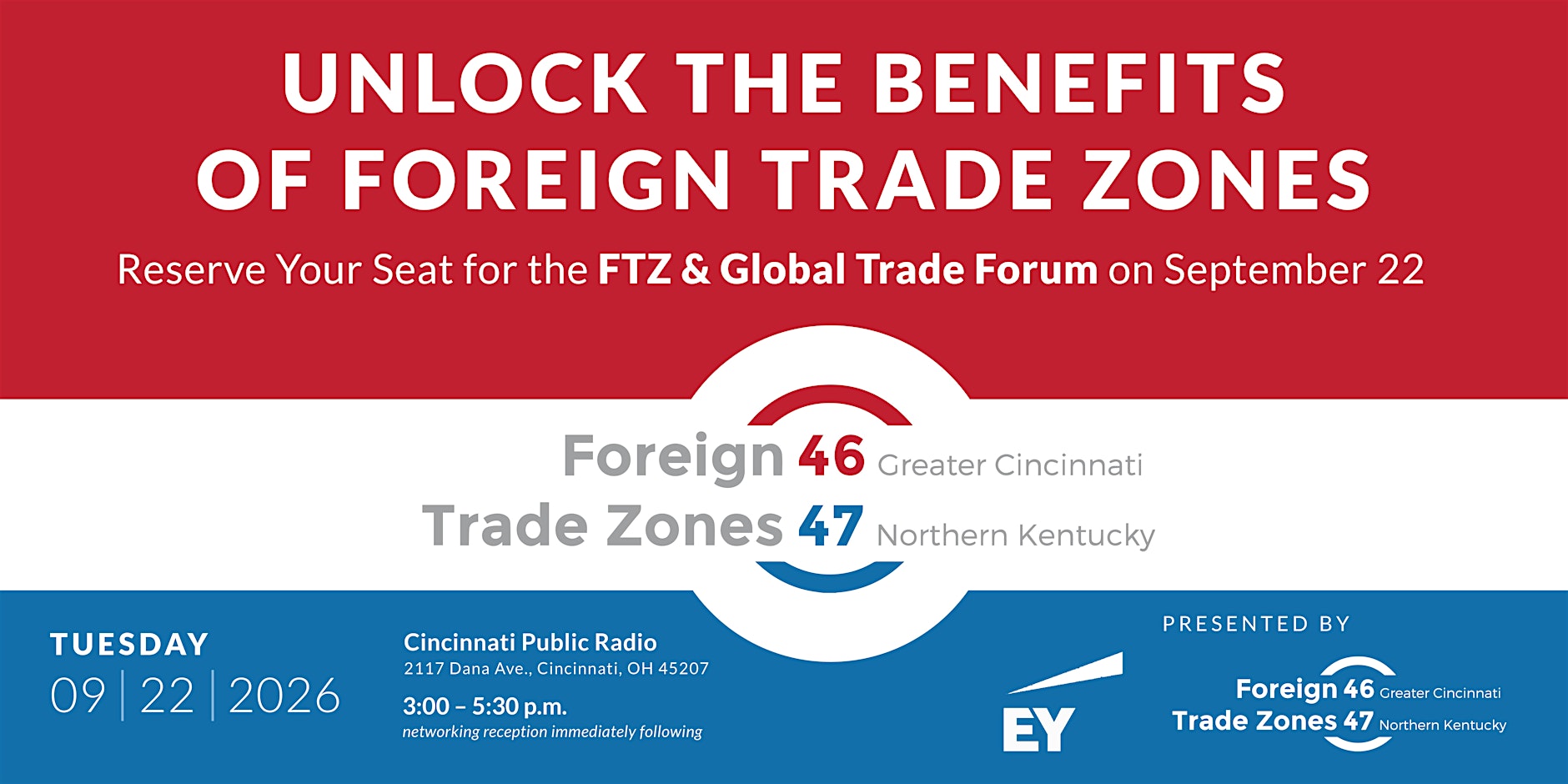FTZ & Global Trade Forum Graphic